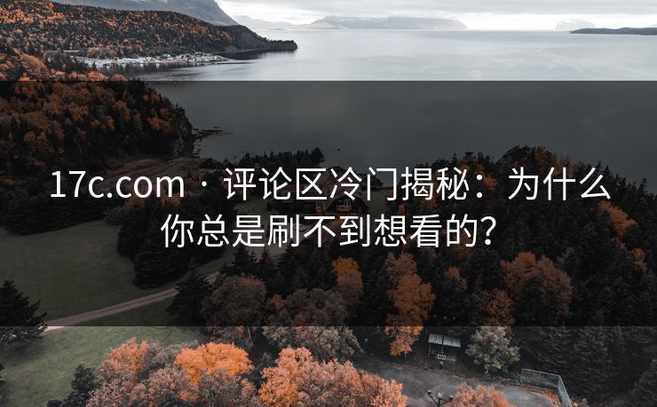 17c.com · 评论区冷门揭秘：为什么你总是刷不到想看的？